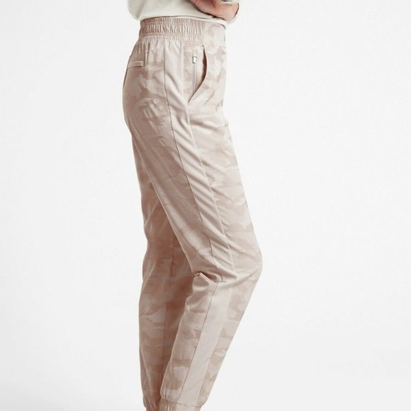 Athleta Brooklyn Textured Jogger size 24 Leopard Abalone Grey - Picture 3 of 8